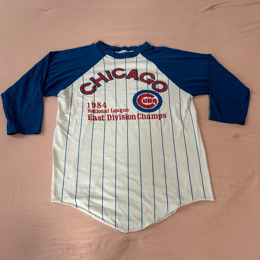 Vintage Rare Chicago Cubs 1984 TShirt